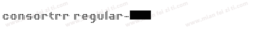 consortrr regular字体转换